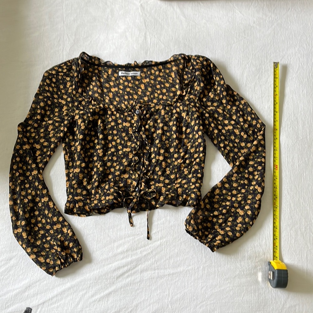 Floral Reformation Top